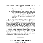 Native Administration Act Amendment Act 1941